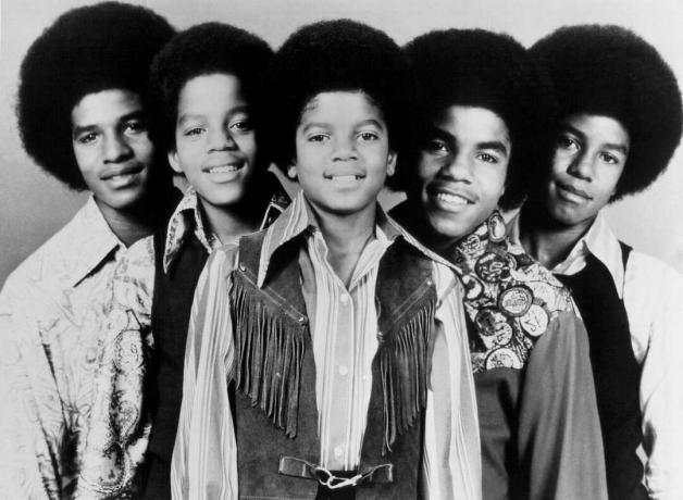 1970 dolaylarında bir tanıtım fotoğrafında Jackson 5