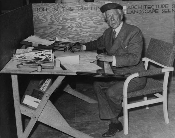 Frank Lloyd Wright projeta a cidade modelo