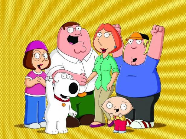 Zlato ozadje Family Guy