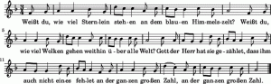 เพลงกล่อมเด็กเยอรมันยอดนิยม 4 อันดับแรกวันนี้