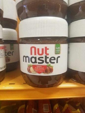 slå af Nutella kaldet Nut Master