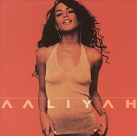 Aaliyah albumbilde.