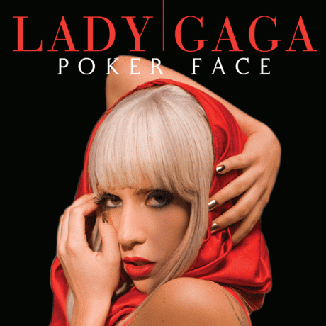 Леди Гага покерное лицо