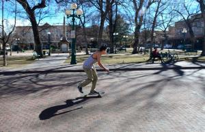 Kickturnen op een skateboard?
