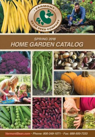 2018 års Vermont Bean Home Garden-katalog