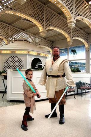 Far og sønn Jedi