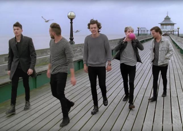 Glasbeni video One Direction You and I