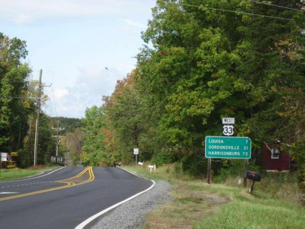 Amerikaanse Route 33 - Virginia