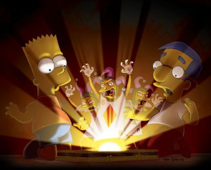 전쟁과 조각 - Treehouse of Horror XXI - The Simpsons
