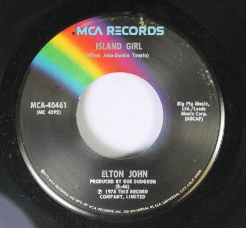 Elton John Island Girl
