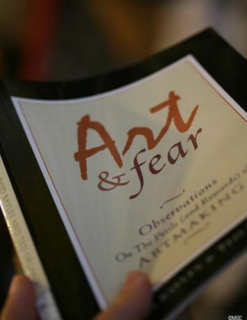 Ideas de regalos para artistas - Libro de arte y miedo