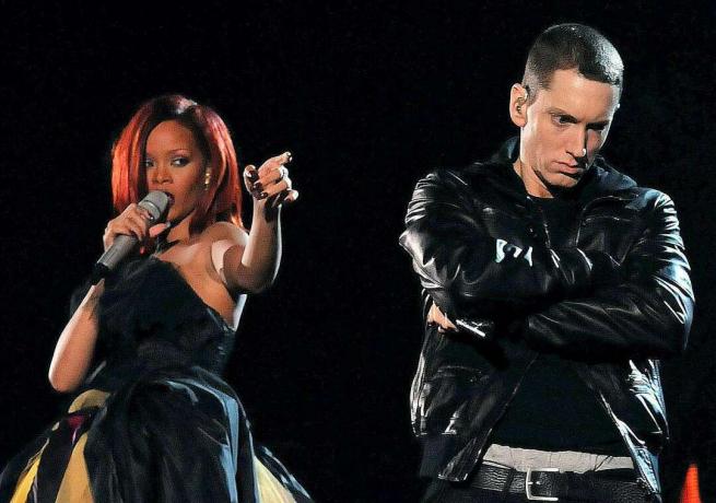 Rihanna in Eminem