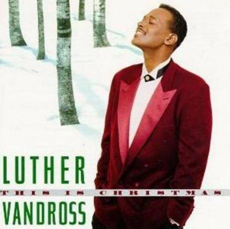 Capa do álbum de Natal de Luther Vandross.