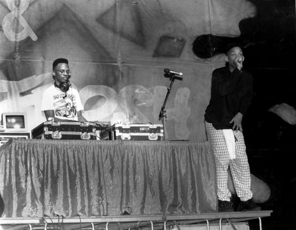 DJ Jazzy Jeff in Fresh Prince v živo na koncertu