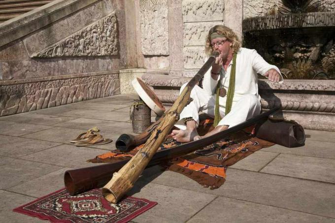 Didgeridoo-spēlētājs