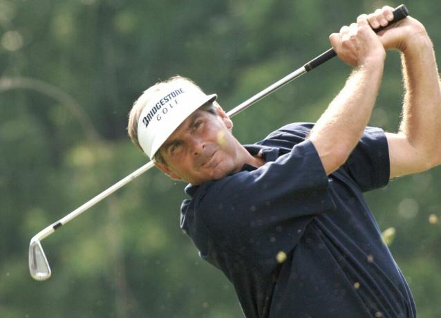 Golfista Fred Couples na snímku z roku 2005.