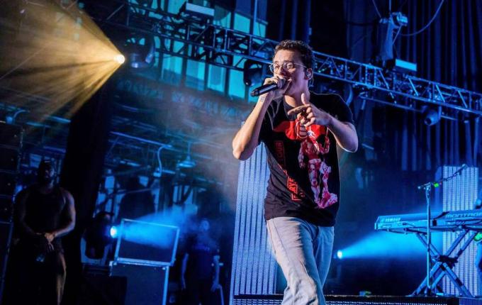 Logic & Joey BadA $$ на концерте - Рочестер-Хиллз, Мичиган