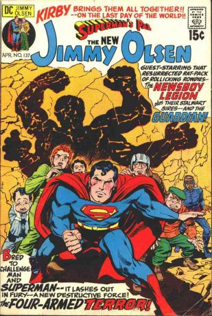Portada de " Superman's Pal: Jimmy Olsen" # 137 (1971)