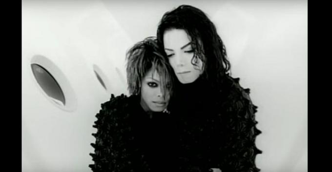 Michael i Janet Jackson - " Krzyk"