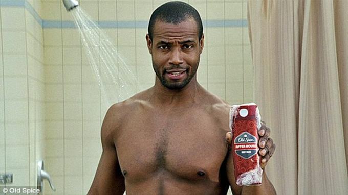 The New Old Spice Guy stod i duschen, vilket skapade ett viralt meme