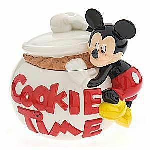 Mickey Mouse avec pot à biscuits