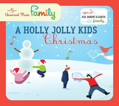Copertina dell'album di Natale di Holly Jolly Kids
