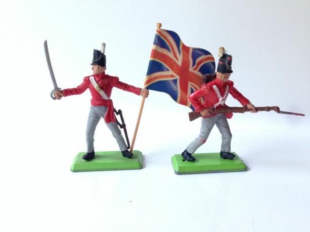 Britains Deetail חיילי צעצוע משנות ה-70
