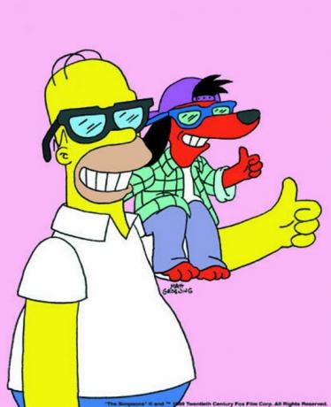 todavía de The Itchy and Scratchy and Poochie Show