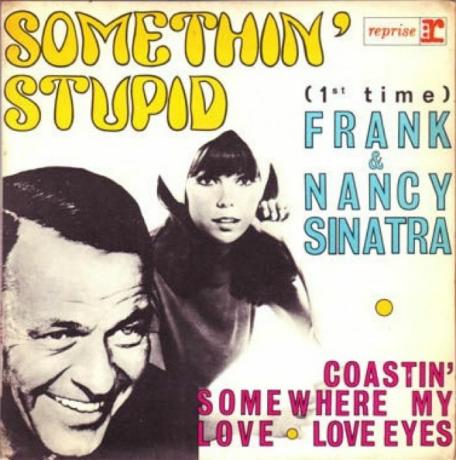 Nancy Sinatra in Frank Sinatra - Somethin' Stupid