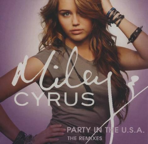 Zabava Miley Cyrus v ZDA
