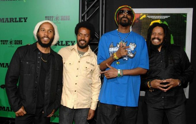 Premiéra filmu „Marley“ v Los Angeles, 17. apríla 2012