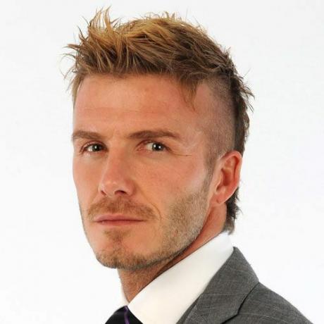David Beckham borotvált oldalakat