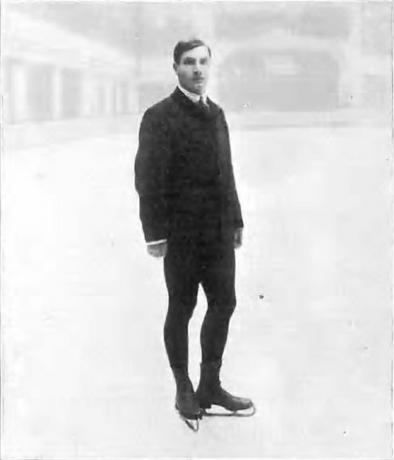 Ulrich Salchow az 1908-as nyári olimpián Londonban