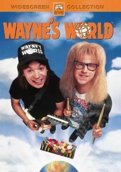Waynes World DVD vāka noformējums