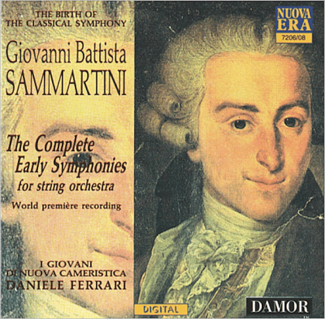 조반니 바티스타 삼마르티니 - 초기 교향곡 전곡