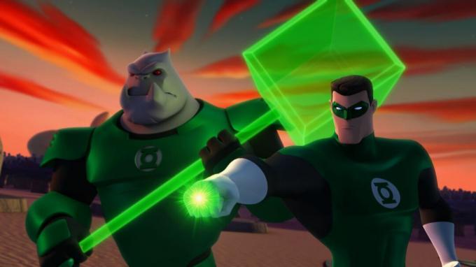 صورة ثابتة من Green Lantern: سلسلة رسوم متحركة