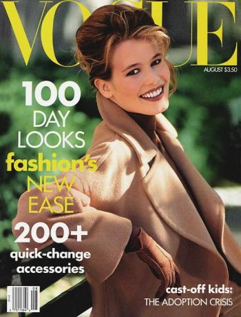 Claudia Schiffer Vogue Magazin
