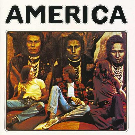Capa de álbum da América.