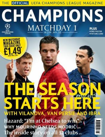 A Champions Magazin borítóképe