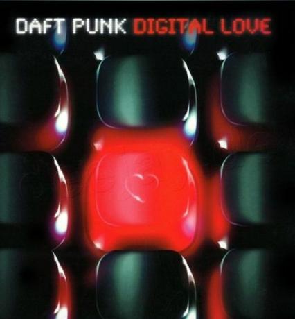 Capa do álbum " Digital Love" de Daft Punk.