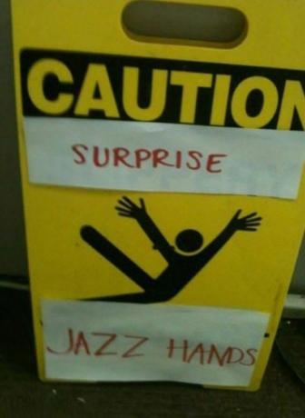 Překvapte jazzové ruce