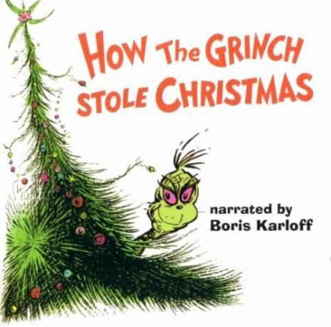 Jak obal vánočního alba Grinch Stole