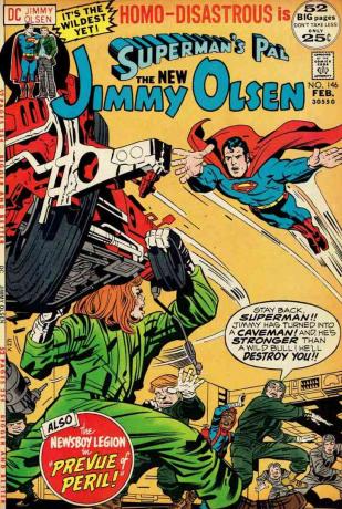 Kaas filmile " Superman's Pal Jimmy Olsen" #146 (1972)