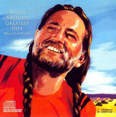 Naslovnica albuma največjih uspešnic Willieja Nelsona