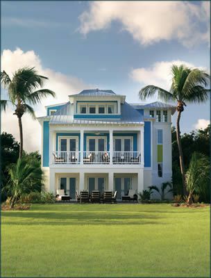 Изображение внешнего вида Дома мечты 2008 года, являющегося частью лотереи HGTV Dream Home.