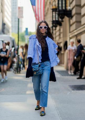 Streetstyle-Mode in Jeans