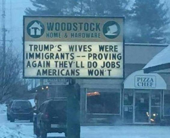 Trump Wives Immigranten